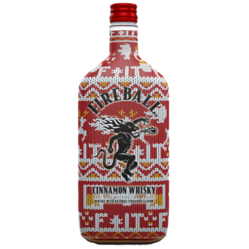 Fireball Cinnamon Whiskey Winter Wrap 750ML