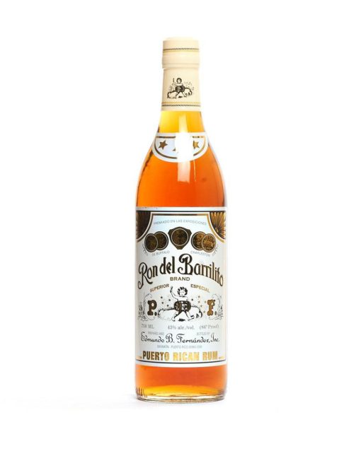 Ron Del Barrilito Aged Rum Three Stars Superior Especial 86 750ml