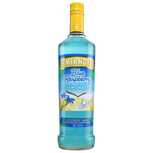 Smirnoff Raspberry Flavored Vodka Blue Raspberry Lemonade 60 1.75 L