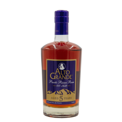 Alto Grande Rum 5YR 750ML