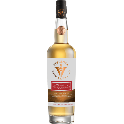 Virginia Distillery Co. Virginia Highland Whiskey Chardonnay Cask Finished 92 750ml